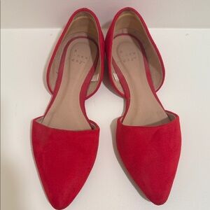 A New Day Women's Bold Red Flats